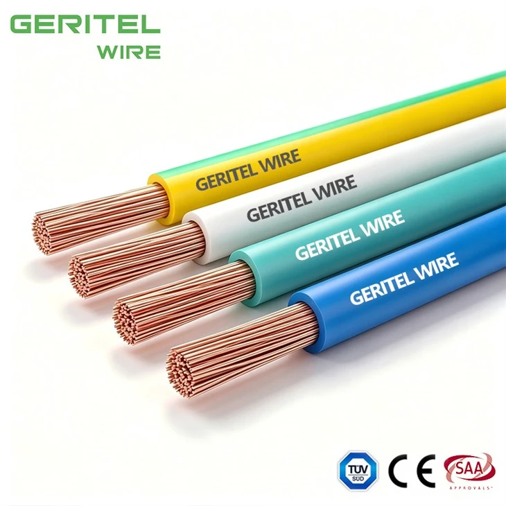 300/500V PVC Insulated Flexible Wire – Single Core PVC Insulated Design factory
