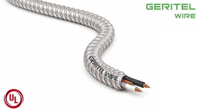 PVC jacketed MC cable with THWN-2 conductors PVC jacketed MC cable with THWN-2 conductors